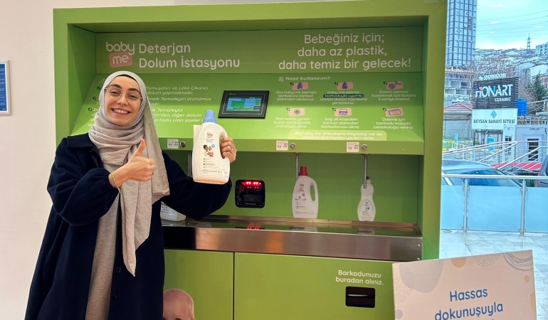 ebebek, deterjan dolum istasyonlarının sayısını artırdı!